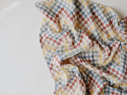 Mushie Organic Cotton Muslin Swaddle Blanket