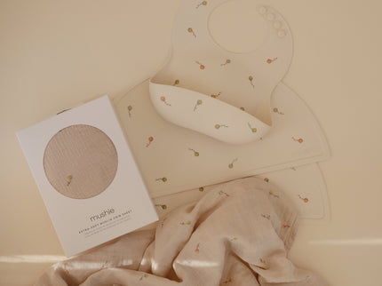 Mushie Extra Soft Muslin Crib Sheet