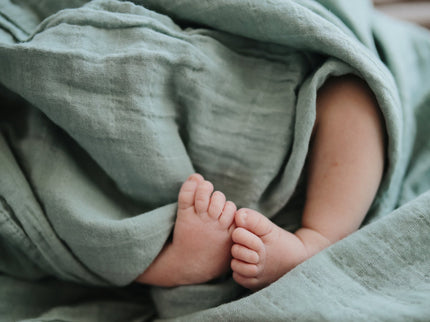 Mushie Organic Cotton Muslin Swaddle Blanket