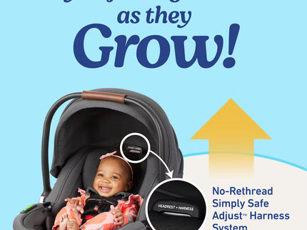 GoMax™ Baseless Infant Car Seat ft. Insta-Install™ Rigid LATCH