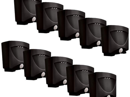 10-Pack Dark Bronze Battery LED Outdoor Night Lights