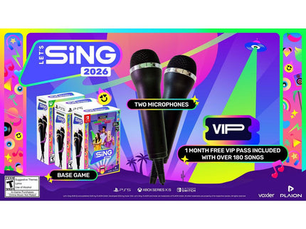 Let's Sing 2026 with 2 Mics - PlayStation 5