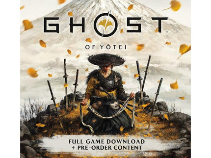 Sony PlayStation 5 Slim Console - Ghost of Yotei Gold Limited Edition Bundle