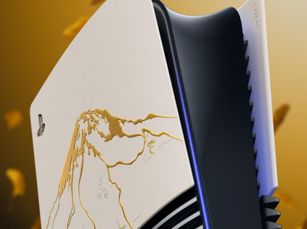 Sony PlayStation 5 Slim Console - Ghost of Yotei Gold Limited Edition Bundle