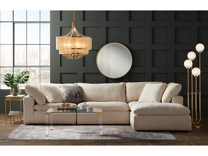 Star Gate Medium 11" High Green and Golden Glass Vase