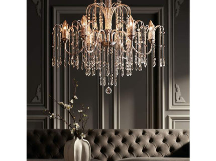 Star Fruit Large Matte White 13" High Ceramic Vase