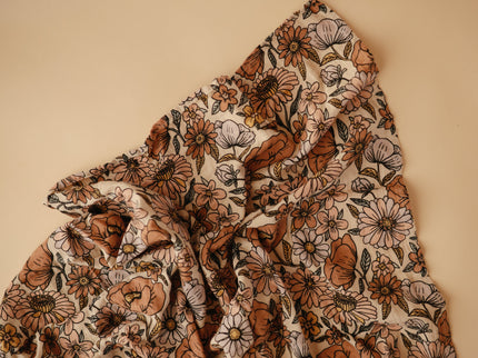 MS-244, Organic Cotton Muslin Swaddle Blanket