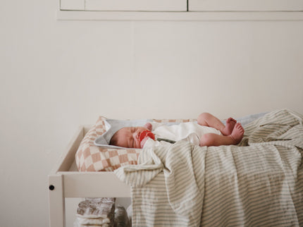 Mushie Organic Cotton Muslin Swaddle Blanket