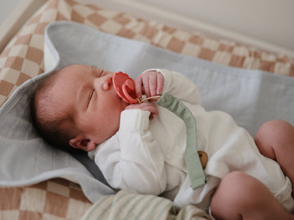 LPC-103, Linen Pacifier Clip 2-Pack