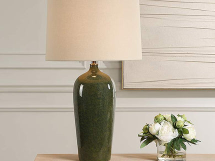 360 Lighting Anson 27 1/2" High Emerald Green Ceramic Table Lamp