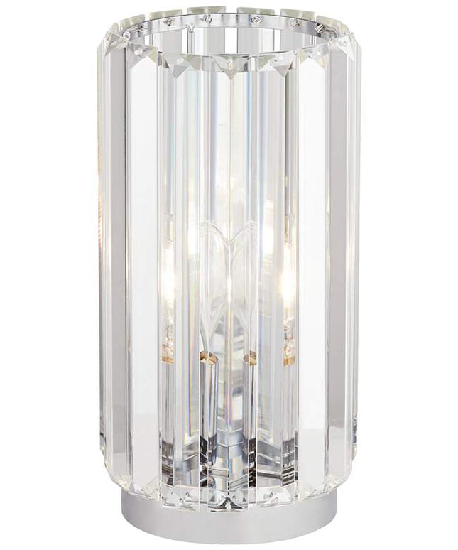 360 Lighting Caledan 10 1/2" High Crystal Accent Table Lamp