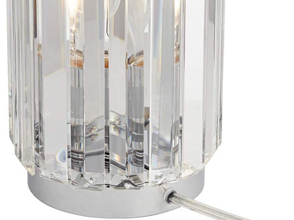 360 Lighting Caledan 10 1/2" High Crystal Accent Table Lamp