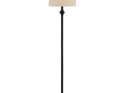 360 Lighting Carter Black and Cream 3-Piece Floor and Table Lamp Set