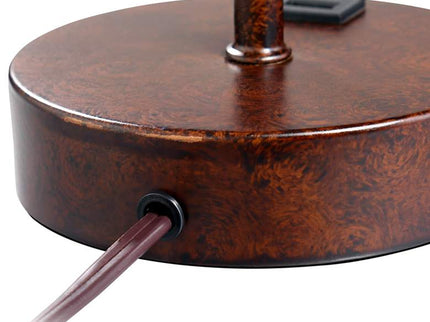 360 Lighting Justin 18 1/4" High Bronze USB Table Lamps Set of 2