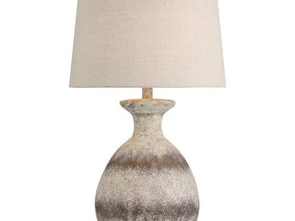 360 Lighting Lorraine 27" High Beige Terracotta Table Lamp