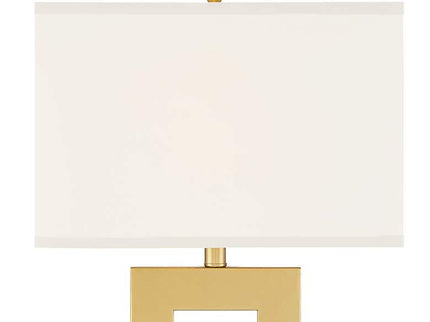 360 Lighting Marshall Modern Luxe Gold Open Rectangle Table Lamps Set of 2