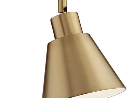 360 Lighting Marybel Antique Brass Plug-In Swing Arm Wall Lamps Set of 2