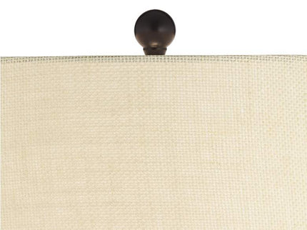 360 Lighting San Marcos 27" Natural Wicker Metal Table Lamps Set of 2