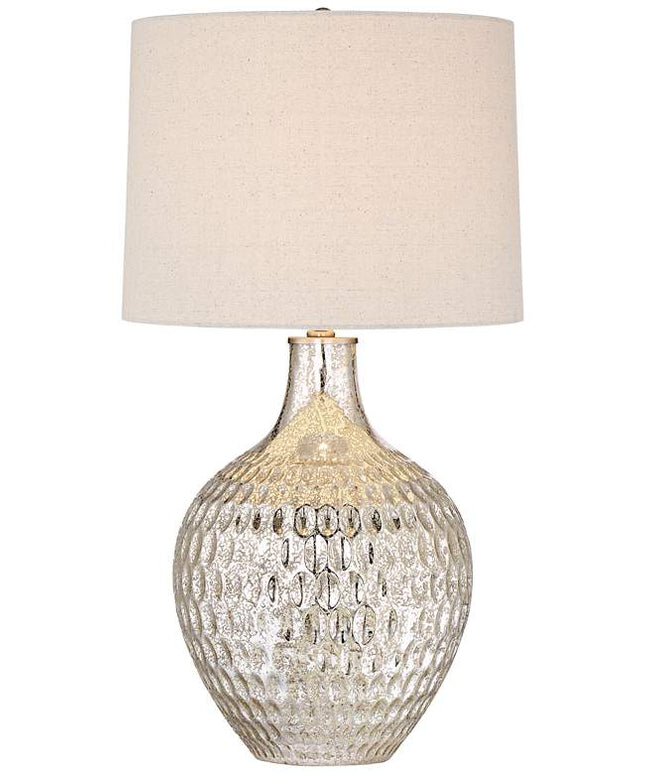 360 Lighting Waylon 28" Modern Mercury Glass Table Lamp