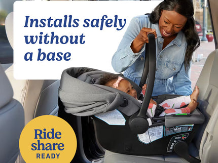 GoMax™ Baseless Infant Car Seat ft. Insta-Install™ Rigid LATCH