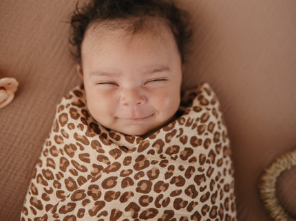 Mushie Organic Cotton Muslin Swaddle Blanket