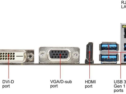 B450M-HDV R4.0 AMD B450 AM4 Socket Ryzen 2000