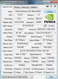 GeForce GTX 1660 Super 6GB Graphics Cards