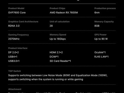 External GPU Docking Station, eGPU Enclosure