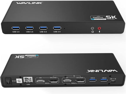 WAVLINK Pro Dual 4K@60Hz Universal Docking Station
