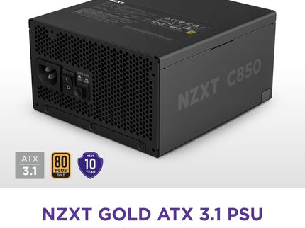 NZXT C850 Gold ATX 3.1 - Fully Modular