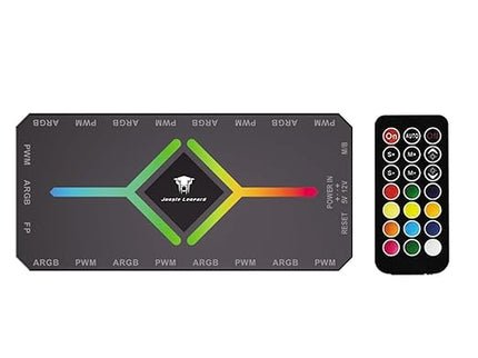 ShakingTank 9-Port ARGB/PWM Fan Hub – SATA Powered
