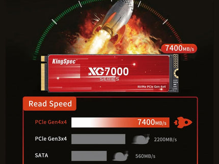 KingSpec XG7000 2TB NVMe SSD