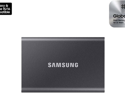 SAMSUNG T7 Portable SSD, 1TB External Solid State Drive