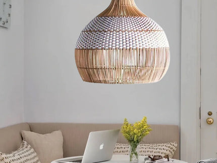 Kavra rattan pendant lamp shade