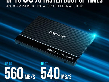 PNY CS900 1TB 3D NAND 2.5" SATA III Internal Solid State Drive (SSD)