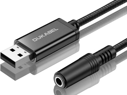 DUKABEL USB Headphone Adapter