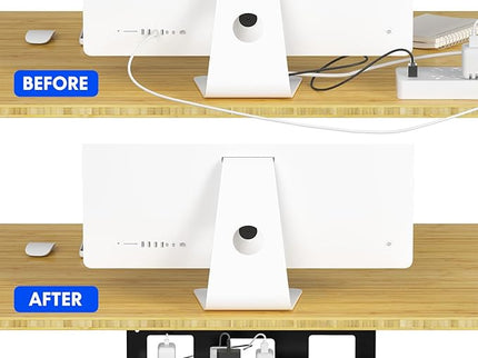 FLEXISPOT Black Cable Tray