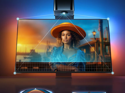 Govee TV Backlight 3 Lite, 7.8ft RGBICW Wi-Fi LED Strip with Camera