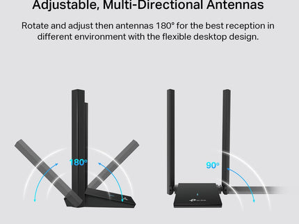 TP-Link WiFi 6 USB Adapter for Desktop PC