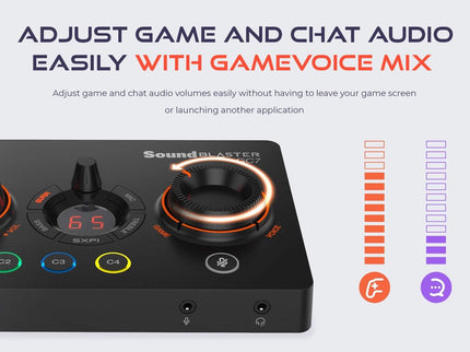 Creative - Sound Blaster GC7 Next Gen Gaming USB Soundcard