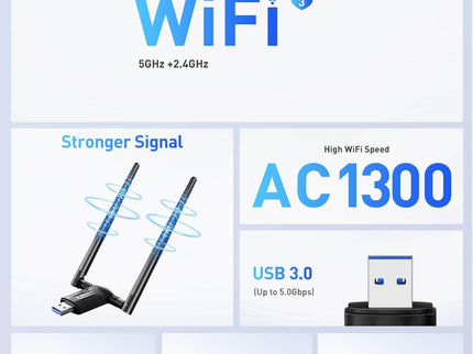 USB WiFi Adapter for Desktop PC