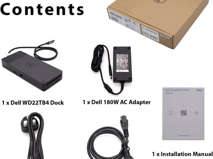 Dell ThunderBolt 4 Dock (WD22TB4)