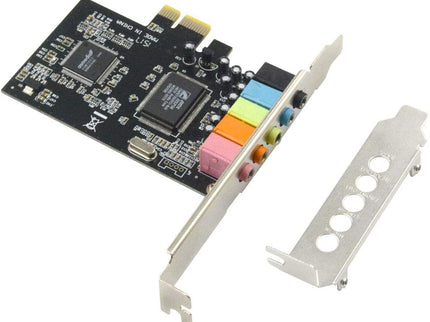 5.1 Internal PCIe Sound Card for PC Windows 8 7 with Low Profile Bracket