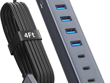 4Ft 7-Port USB Hub 3.0