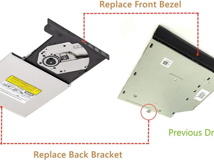 TechMagnet Internal 9.5mm Slim SATA 8X