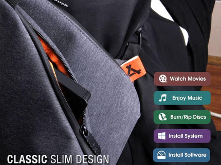 ROOFULL External CD DVD Drive for Laptop