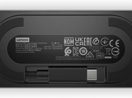Lenovo USB-C Dual Display Travel Dock