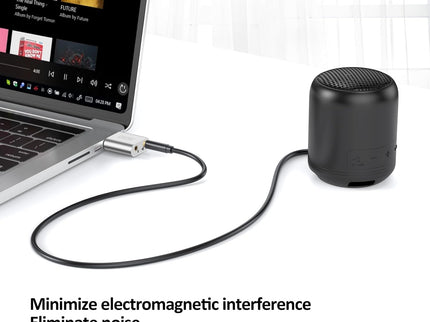 USB Sound Card, 7.1 Channel External Microphone Audio Jack Adapter