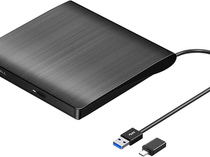 ROOFULL External CD DVD Drive for Laptop