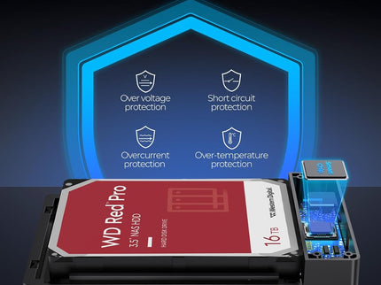 ORICO USB 3.0 External Hard Drive Enclosure for 3.5/2.5